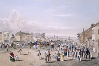 Abreise von Captain Sturt, August 1844, aus 